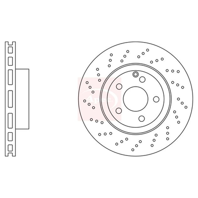 Apec Brake Disc DSK2718