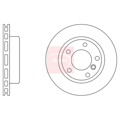 Apec Brake Disc DSK2720