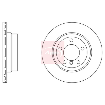 Apec Brake Disc DSK2722