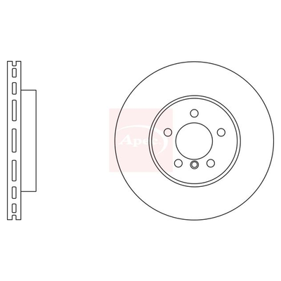 Apec Brake Disc DSK2724