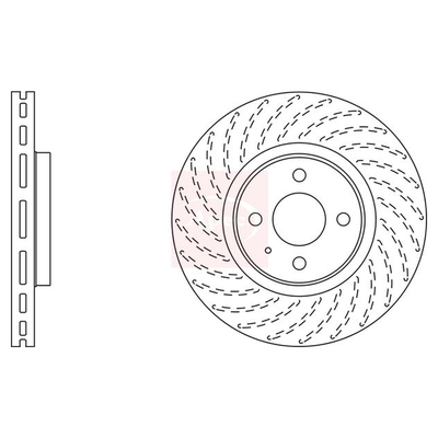 Apec Brake Disc DSK2726