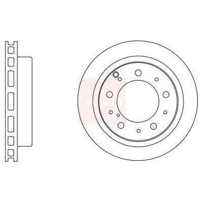 Apec Brake Disc DSK2729