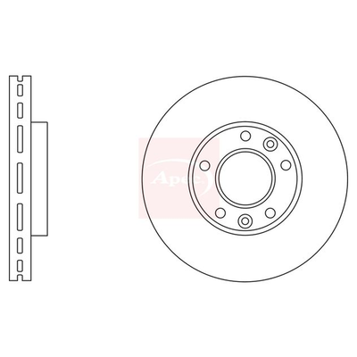 Apec Brake Disc DSK2730