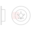 Apec Brake Disc DSK2731 thumbnail