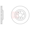 Apec Brake Disc DSK2733 thumbnail