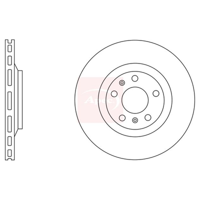 Apec Brake Disc DSK2733