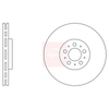 Apec Brake Disc DSK2736 thumbnail