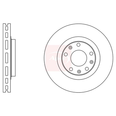 Apec Brake Disc DSK2746