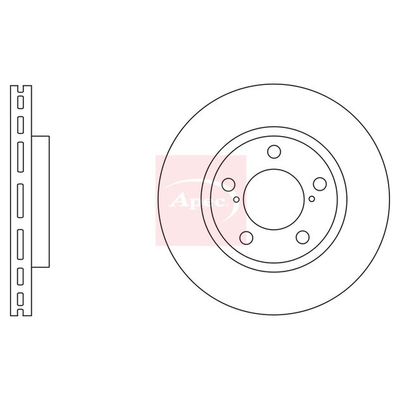 Apec Brake Disc DSK2749