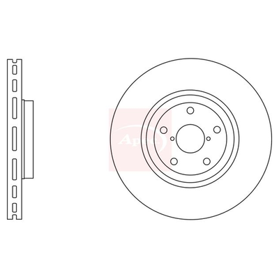 Apec Brake Disc DSK2750