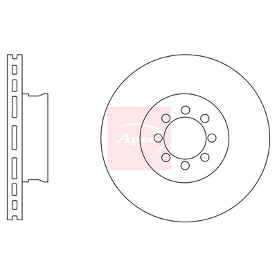 Apec Brake Disc DSK2759