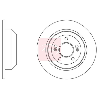 Apec Brake Disc DSK2764