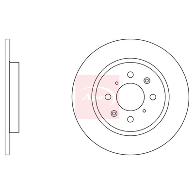 Apec Brake Disc DSK2767