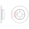 Apec Brake Disc DSK276 thumbnail