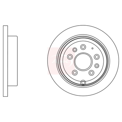 Apec Brake Disc DSK2770
