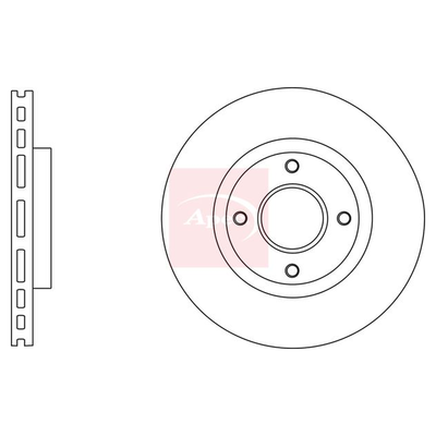 Apec Brake Disc DSK2771