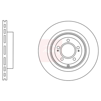 Apec Brake Disc DSK2772