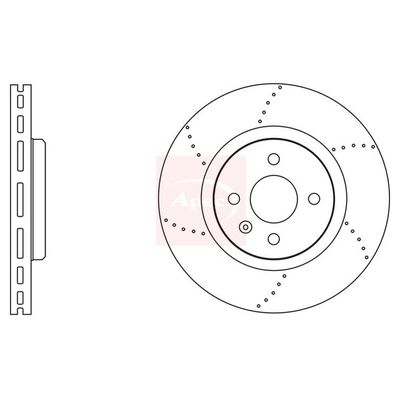 Apec Brake Disc DSK2778
