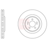 Apec Brake Disc DSK2779 thumbnail
