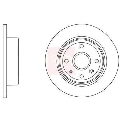 Apec Brake Disc DSK2783