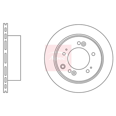 Apec Brake Disc DSK2784