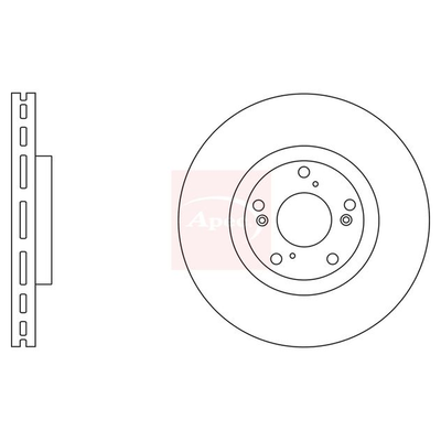 Apec Brake Disc DSK2792