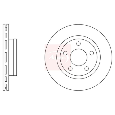 Apec Brake Disc DSK2793