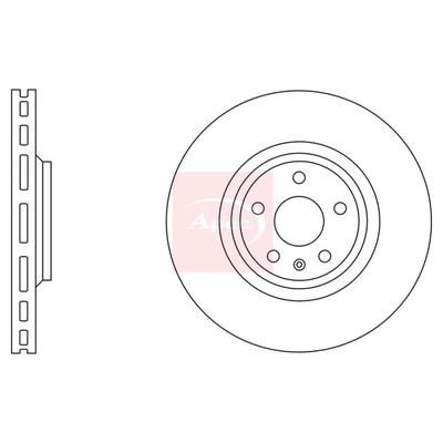 Apec Brake Disc DSK2794