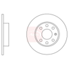 Apec Brake Disc DSK2798 thumbnail