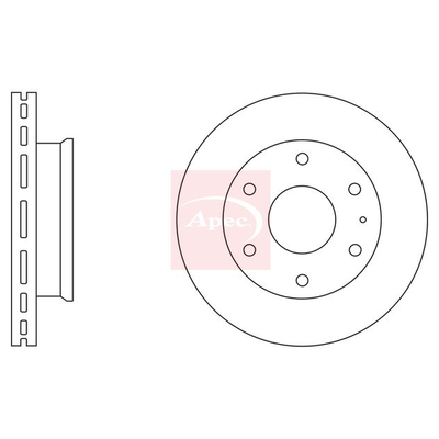 Apec Brake Disc DSK2806
