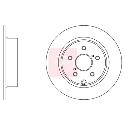 Apec Brake Disc DSK2814