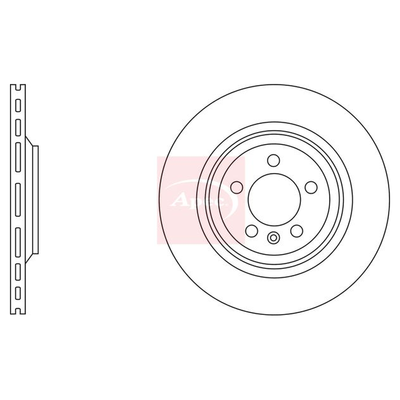 Apec Brake Disc DSK2816