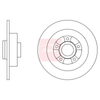 Apec Brake Disc DSK2822 thumbnail