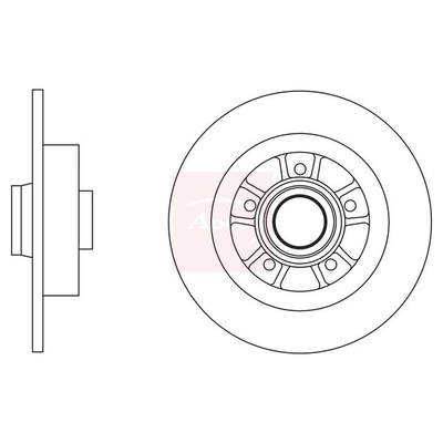 Apec Brake Disc DSK2824
