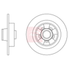 Apec Brake Disc DSK2825 thumbnail