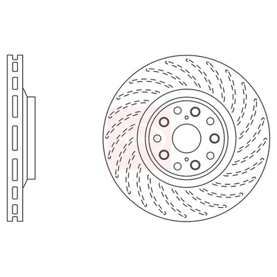 Apec Brake Disc DSK2828