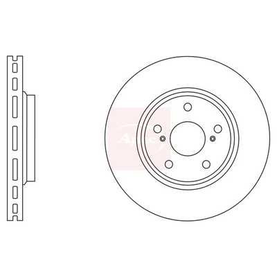 Apec Brake Disc DSK2829