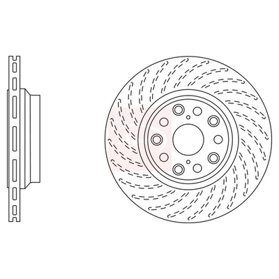 Apec Brake Disc DSK2831