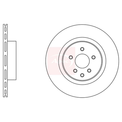 Apec Brake Disc DSK2834