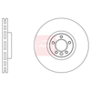 Apec Brake Disc DSK2835 thumbnail
