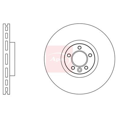 Apec Brake Disc DSK2835