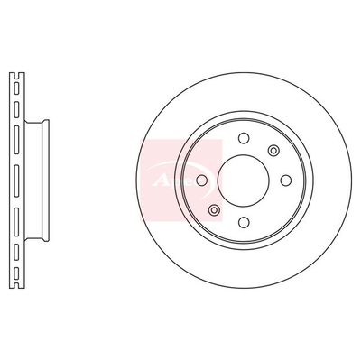 Apec Brake Disc DSK2846
