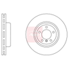 Apec Brake Disc DSK2848 thumbnail