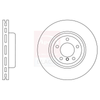 Apec Brake Disc DSK2848B thumbnail