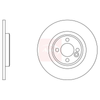 Apec Brake Disc DSK2851 thumbnail
