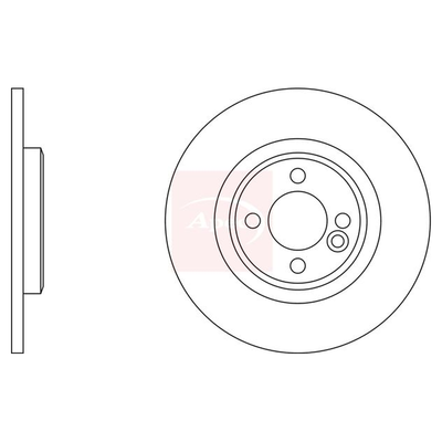 Apec Brake Disc DSK2851