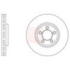 Apec Brake Disc DSK2857 thumbnail
