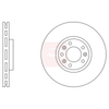 Apec Brake Disc DSK2863 thumbnail
