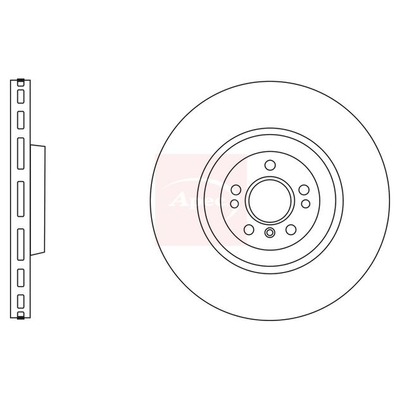 Apec Brake Disc DSK2876