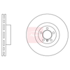 Apec Brake Disc DSK2879 thumbnail